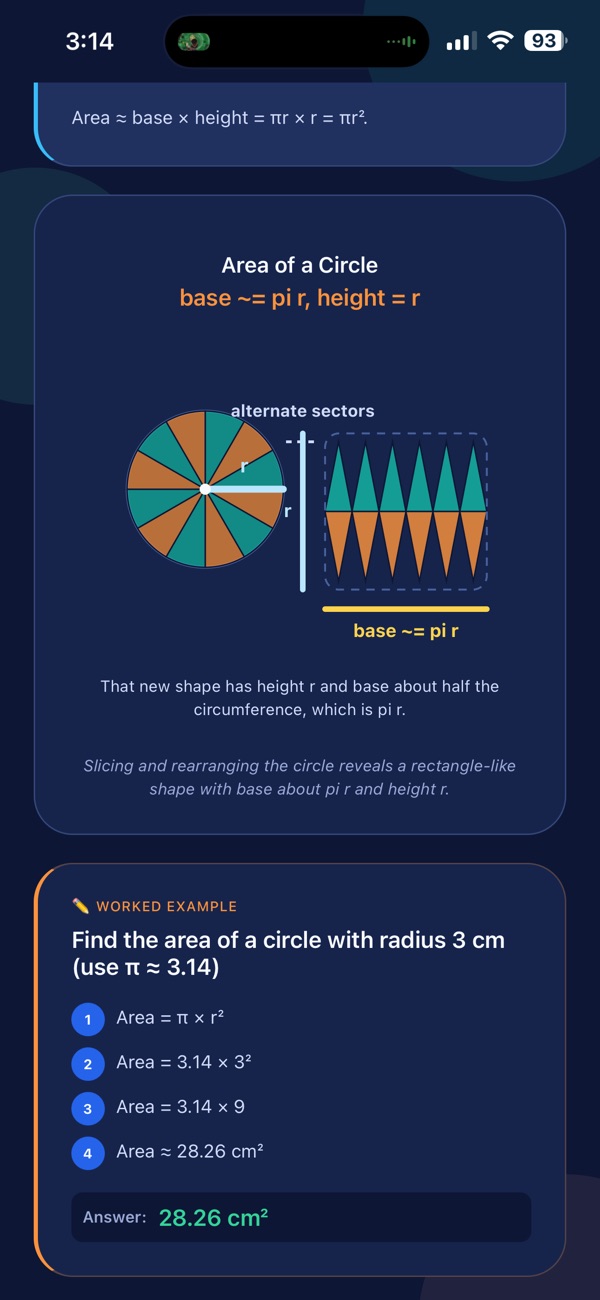 AhaMath — App Store screenshot 1